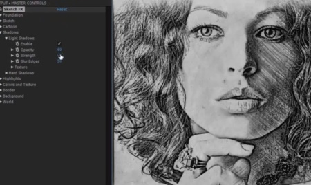 پروژه افتر افکت تبدیل عکس و فیلم به نقاشی Sketch FX