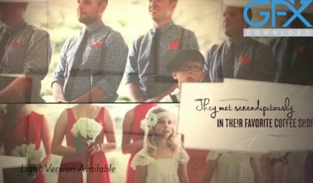 دانلود رایگان پروژه افتر افکت عروسی Wedding Memory Collage