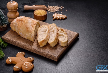 عکس نان تست سبوس دار