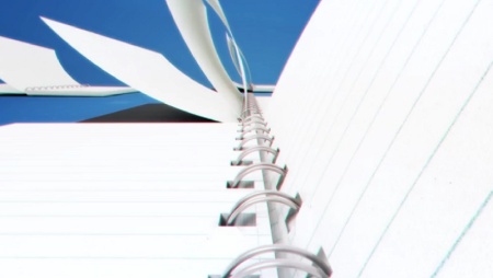 پروژه افتر افکت نمایش لوگو با دفتر یادداشت Business Notebook