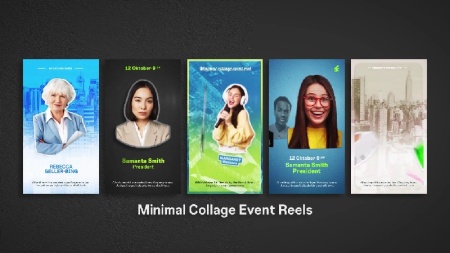 پروژه افتر افکت ریلز اینستاگرام سبک کلاژ Collage Event Reels