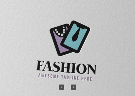 لوگو لایه باز بوتیک و فروشگاه لباس