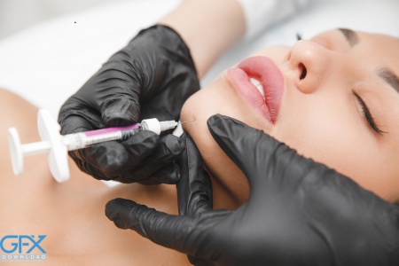 عکس تزریق ژل چانه