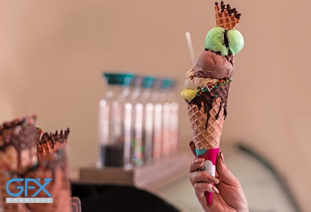 عکس بستنی قیفی خارجی