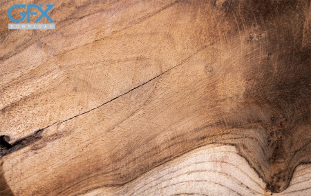 تصویر چوب واقعی با گره و الیاف طبیعی با کیفیت بالا