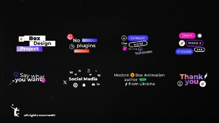 دانلود پروژه افتر افکت عناوین متحرک Modern Titles Animation