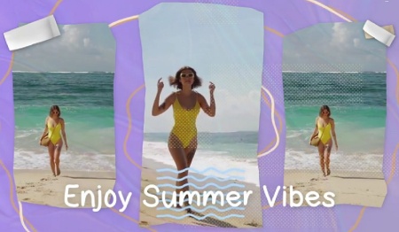 دانلود پروژه پریمیر اسلایدشو تابستانی Trendy Summer Slideshow