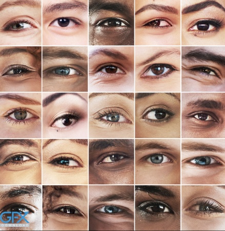 گالری عکس چشم و ابرو با ترکیب رنگ‌های جذاب