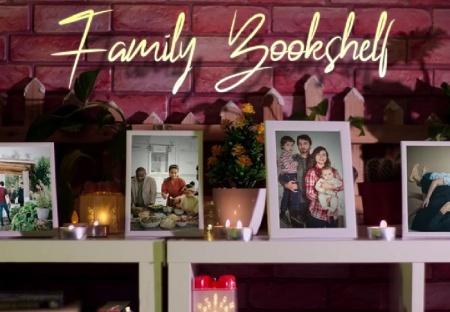 پروژه افتر افکت اسلایدشو برای آلبوم عکس خانوادگی Family Bookshelf