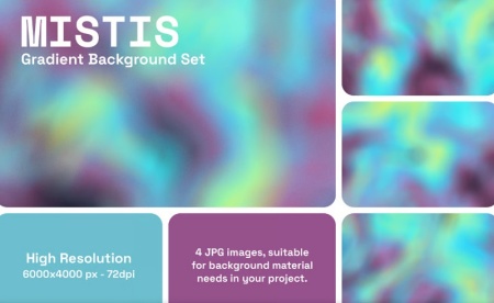 پس‌زمینه گرادیان رنگی نرم و جذاب برای چاپ دیجیتال