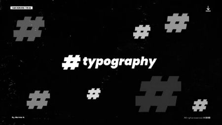 پروژه پریمیر نمایش تایپوگرافی های سریع Fast Kinetic Titles