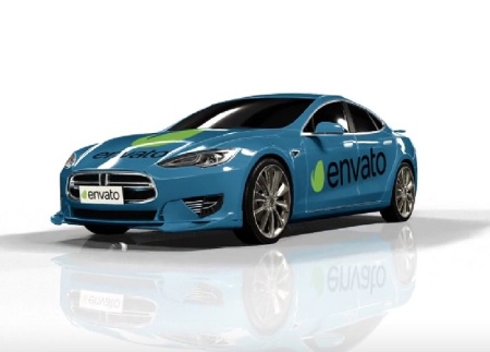 پروژه آماده افتر افکت لوگو ماشین Car Logo Reveal