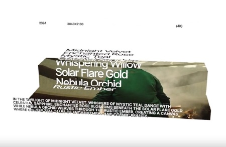 دانلود پروژه پریمیر نمایش عناوین معلق در فضا Posters In Space