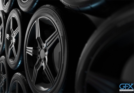 عکس باکیفیت از لاستیک مشکی مخصوص طراحی گرافیکی