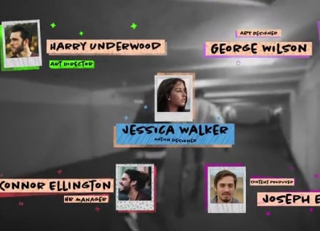 پروژه افتر افکت زیرنویس فیلم با افکت گرانجی و عکس Photo Grunge