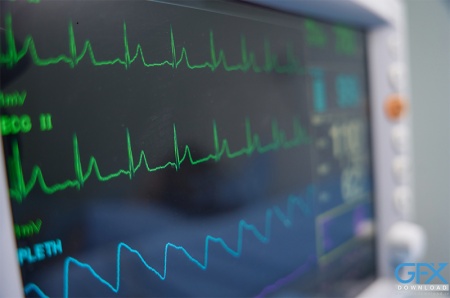 عکس ضربان قلب قرمز برای تصویر زمینه با کیفیت بالا