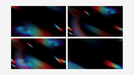 Prism Lens Flare افکت‌ های نور منشوری و لنز فلر آماده استفاده در کلیپ و فیلم