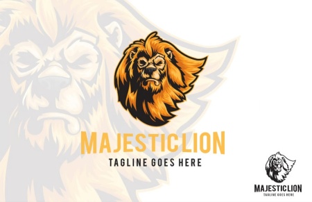 آرم و لوگوی سر شیر طلایی