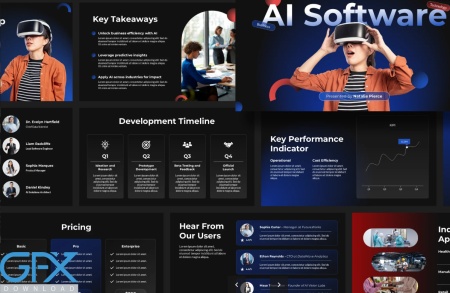 دانلود قالب پاورپوینت نرم افزار هوش مصنوعی Software AI