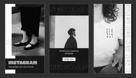 پروژه پریمیر ساخت استوری‌ های اینستاگرام Social Media Stories