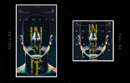 دانلود پروژه پریمیر پست و استوری اینستاگرام Anti Design Post & Stories