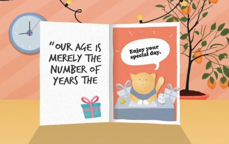 پروژه آماده افتر افکت کارت تبریک تولد Birthday Card 3 In 1