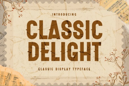 فونت کلاسیک انگلیسی برای اینشات و فتوشاپ