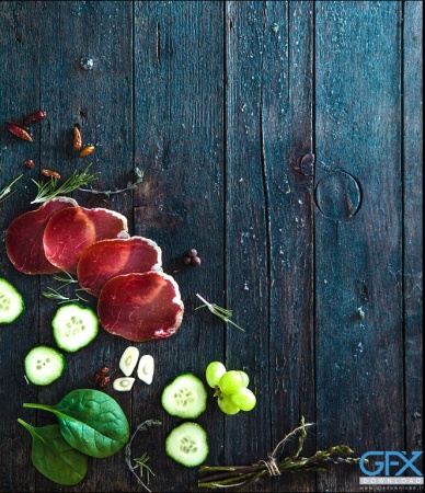 دانلود بک گراند تبلیغاتی غذا با نور طبیعی و کیفیت بالا