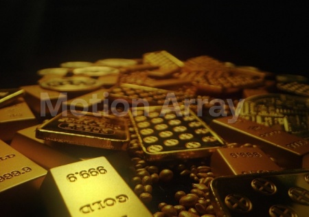 دانلود فوتیج بک‌ گراند موشن‌ گرافیک طلا و نقره روی زمینه مشکی