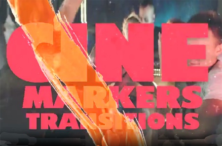 دانلود ترانزیشن پریمیر با افکت‌ های نشانگر ماژیکی Cinemarkers
