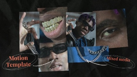 دانلود پروژه افتر افکت برای طراحی عنوان‌های تبلیغاتی جذاب Mixed Media Titles