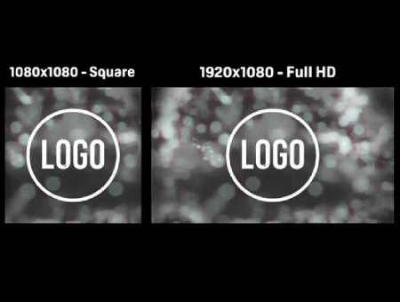 پروژه پریمیر نمایش لوگو به سبک تاریک و سینمایی Noir Logo