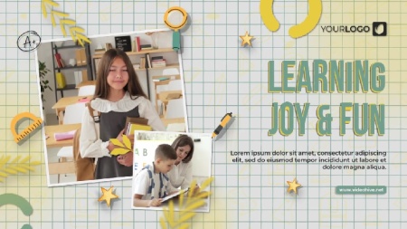 پروژه افتر افکت تبلیغات بازگشت به مدرسه Back to School Education