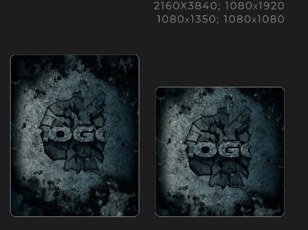 پروژه افتر افکت لوگو با افکت شکستن دیوار سنگی Breaking a Stone Wall