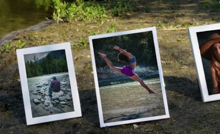 پروژه اسلایدشوی تابستانی کنار رودخانه Summer Day At The River