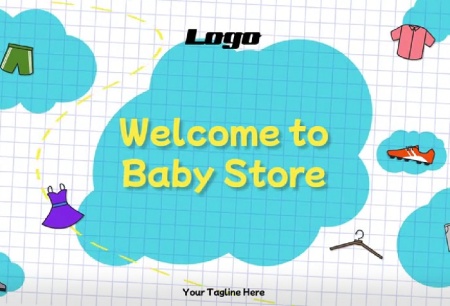 پریمیر اسلایدشو فروشگاه محصولات کودکانه Baby Store Slideshow