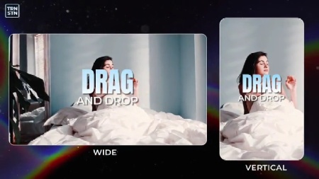 دانلود ترانزیشن پریمیر پانچ‌ برای ویدئوهای عمودی و افقی Film Punchhole