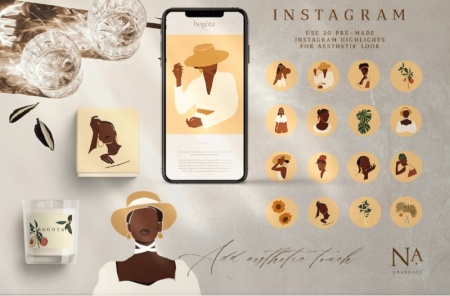 کاور هایلایت اینستاگرام پوشاک زنانه و مردانه فروشگاه لباس