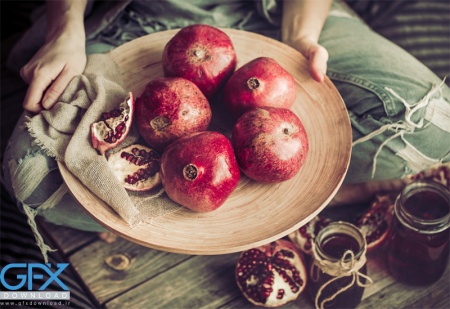 عکس خفن عکس انار پاییزی برای پروفایل