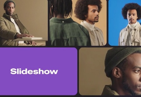 پروژه پریمیر اسلایدشو با طرح تقسیم صفحه نمایش Bento Split Screen