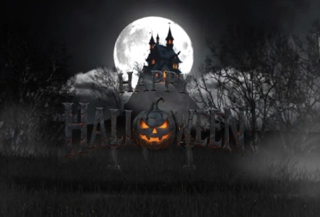پروژه پریمیر برای معرفی لوگو هالووین Halloween