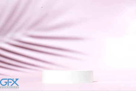 تصویر پس‌زمینه سفید برای عکاسی محصول با سایه نرم و نور طبیعی