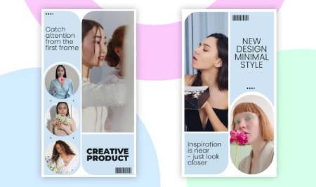 دانلود پروژه پریمیر استوری اینستاگرام مینیمال Minimal Story