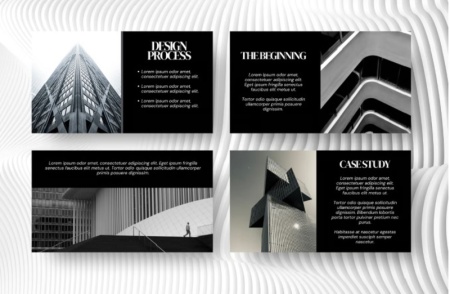 نمونه قالب پاورپوینت مناسب برای پروژههای معماری و عمران