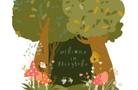 دانلود وکتور درختان فانتزی و زیبا با فرمت قابل ویرایش