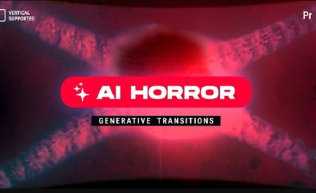 60 ترانزیشن پریمیر برای ویدیوهای ترسناک Generative Horror