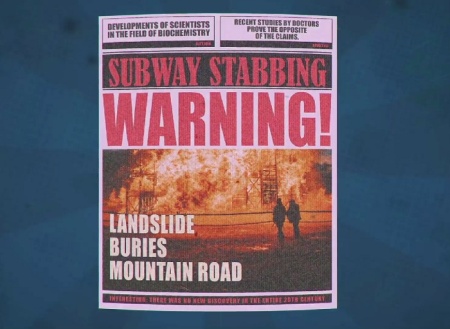 پروژه افتر افکت موکاپ روزنامه با تیترهای خبری Newspaper