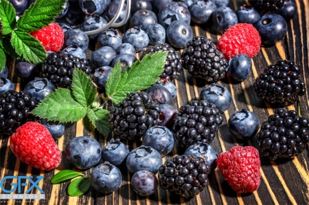 دانلود عکس بلوبری با کیفیت بالا برای والپیپر و طراحی گرافیکی