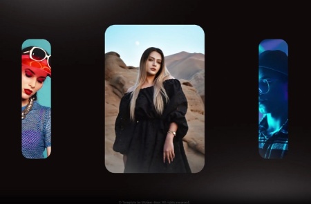 پروژه افتر افکت اسلایدشو عکس چرخشی Carousel & Sliders