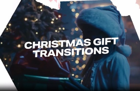 دانلود ترانزیشن پریمیر با تم هدیه کریسمسی Christmas Gift